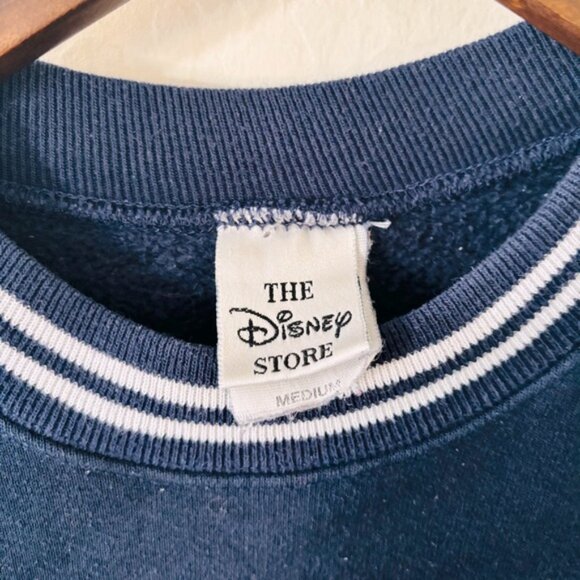 Disney Store Vintage Tigger Crewneck Sweater - Navy Blue White Trim Women’s - Picture 3 of 6